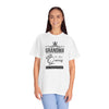 Grandma The Real Queen | Unisex Garment-Dyed T-shirt | For the best Grandmothers | Light Colors - ToniKay Creations