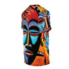 Copy of African Mask | Unisex Cut &amp; Sew Tee (AOP) - ToniKay Creations