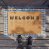 Welcome in ASL Doormat