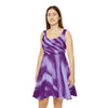 Purple | Women&#39;s Skater Dress (AOP)