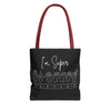 I&#39;m Super Blessed | Black Tote Bag (AOP)