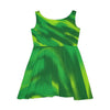 Green | Women&#39;s Skater Dress (AOP)