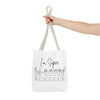 I&#39;m Super Blessed | White Tote Bag (AOP)