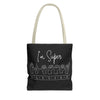 I&#39;m Super Blessed | Black Tote Bag (AOP)