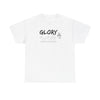 Glory T-Shirt with ASL Design | Inspirational American Sign Language Apparel | Unisex Heavy Cotton Tee