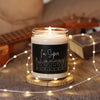 Copy of I&#39;m Super Blessed in ASL Soy Candle | 9oz Premium Wax for Mesmerizing Aurora-Black