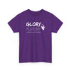 Glory T-Shirt with ASL Design | Inspirational American Sign Language Apparel | Unisex Heavy Cotton Tee