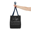 I&#39;m Super Blessed | Black Tote Bag (AOP)