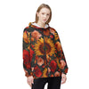 Rose Sunflower Windbreaker Jacket (AOP) | Stylish &amp; Lightweight All-Over Print Windbreaker