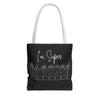 I&#39;m Super Blessed | Black Tote Bag (AOP)