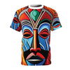 Copy of African Mask | Unisex Cut &amp; Sew Tee (AOP) - ToniKay Creations