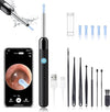 Ear Wax Removal Tool with Camera | 8-Piece Earwax Remover Kit for iOS &amp; Android | Ear Cleaner with Light