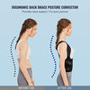 Fit Geno Back Brace Posture Corrector | Adjustable Full Back Support for Women &amp; Men | Pain Relief for Scoliosis, Hunchback, Thoracic Issues