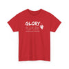 Glory T-Shirt with ASL Design | Inspirational American Sign Language Apparel | Unisex Heavy Cotton Tee