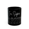 I&#39;m Super Blessed with ASL | Black Mug (11oz, 15oz)