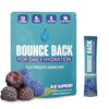 Bounce Back Daily Hydration - Electrolyte Powder Packets - No Sugar- 5 Calories, Organic, All in One Vitamin Stick Blue Raspberry 16 Pack