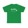 Glory T-Shirt with ASL Design | Inspirational American Sign Language Apparel | Unisex Heavy Cotton Tee