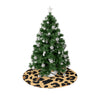 Leopard Print Christmas Tree Skirts | Stylish &amp; Bold Holiday Decor