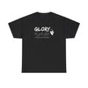 Glory T-Shirt with ASL Design | Inspirational American Sign Language Apparel | Unisex Heavy Cotton Tee