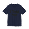 Told Ya&#39; T-shirt - Premium Soft Cotton, Comfortable and Stylish Tee, Bold Eye-Catching Text, Express Yourself, Showcase Your Confidence, Casual Wear,