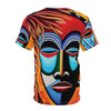 Copy of African Mask | Unisex Cut &amp; Sew Tee (AOP) - ToniKay Creations